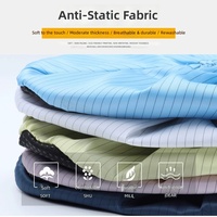 Protège-chaussures non tissés antistatiques avec semelle à picots antidérapante, respirants et sans poussière pour usage intérieur