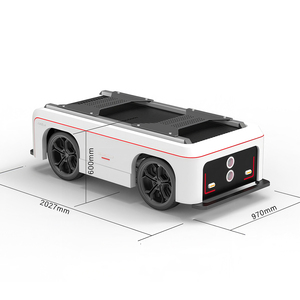 스마트 상업용 로봇 섀시 모바일 로보틱 카 플랫폼 로봇 플랫폼 섀시 무인 지상 차량 - Product Image 1