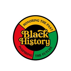 เสื้อยืดสีดำถ่ายโอนความร้อนบุคคลที่มีชื่อเสียง DTF ฉลองประวัติศาสตร์ - Product Image 1