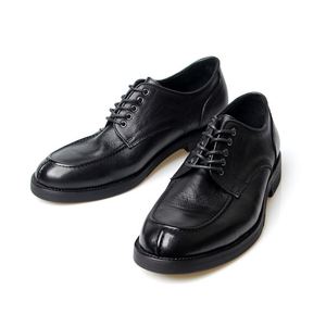 Mocassins Oxford à lacets pour hommes, bout carré, en cuir véritable, légers, respirants, antidérapants, pour le bureau et les occasions formelles - Product Image 4