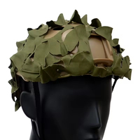 Housse de casque Coyote Brown réversible camouflage anti-humidité pour usage tactique