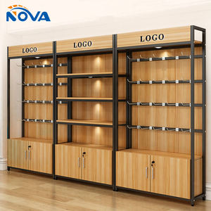 Estanterías Metálicas de Alta Resistencia con Estructura de Madera - Estantes Ajustables Totalmente Personalizables para Tiendas Minoristas - Product Image 3