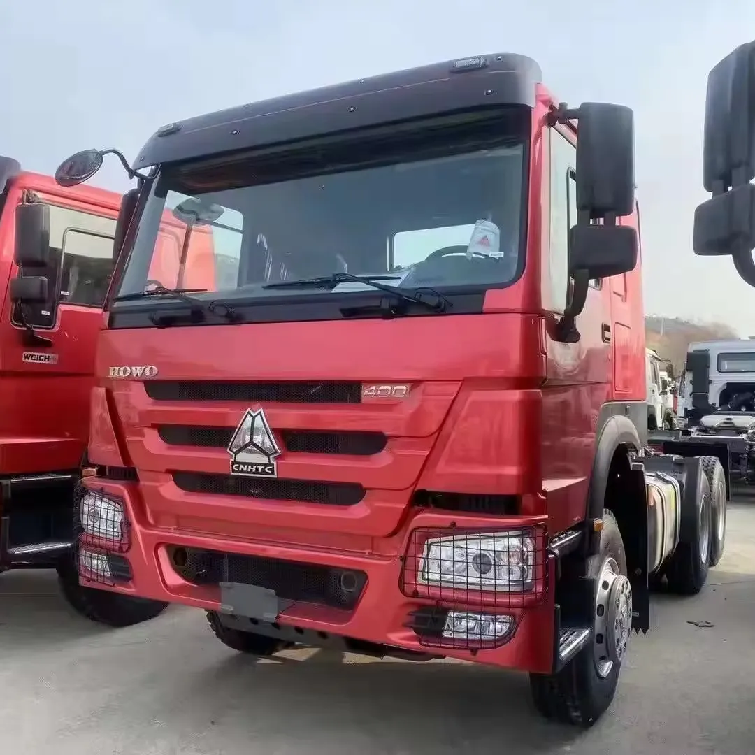 2024 nouveau 60 tonnes Sinotruk Howo 400HP 10 pneus 6x4 Euro II tracteur camion cheval en Algérie