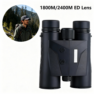 Binóculos de Caç<span class=keywords><strong>a</strong></span> à Prova d'Água com Material de Liga de Magnésio IP67 Lente ED 10x42 Medidor de Distância 1800m | 2400m - Product Image 1
