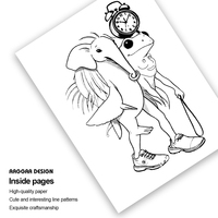 Nouveau Kit de Coloriage Alien Personnalisé 2026 – Livres de Coloriage Artistiques Innovants pour Enfants, Livres de Coloriage de Bandes Dessinées Imprimés