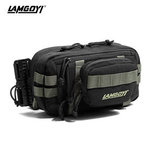 Lamgoyi Grote Capaciteit Crossbody Tas Voor Mannen Hoge Kwaliteit Polyester Compact Heuppakket Travelling Borst Tas Outdoor <span class=keywords><strong>Sling</strong></span> Tas - Product Image 1