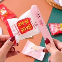 MorSun 100pcs 7*10cm Candy Cookie Hot Seal Bags Snacks Snowflake Biscuits Packing Christmas New Years Party Decoration