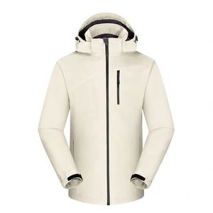 Stock Blank Custom Logo Outdoor Windproof Mens Windbreaker Jacket 100% Polyester Waterproof Hiking Jackets for Men - Product Image 5
