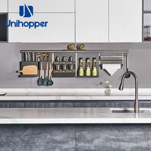 סיטונאי אלגנטי קיר רכוב מטבח כף סכין מזלג מקלות אכילה כלי ארגונית סכו"ם מדף אחסון - Product Image 1