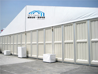 Tentes robustes 8x12m 8x15m pour mur ABS à l'extérieur pour le camping tente de toit coque dure salle de mariage mobile