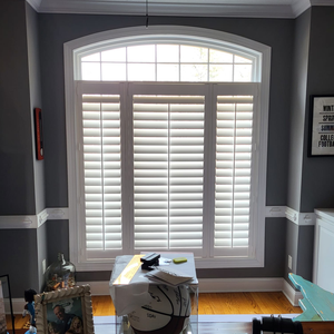 Bán Buôn Tùy Chỉnh Không Thấm Nước PVC Nội Thất Cửa Chớp Cửa Sổ Và Bên Ngoài Trồng Cửa Chớp Chất Lượng Tốt Cửa Chớp Cửa Sổ - Product Image 4