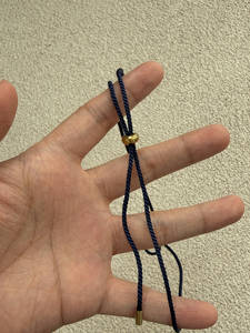 <span class=keywords><strong>Collana</strong></span> in Corda di Seta <span class=keywords><strong>Intrecciata</strong></span> Colorata a Lunghezza Regolabile con Chiusura e Terminale Placcati in Oro per Indossare Collane a Corda - Product Image 6