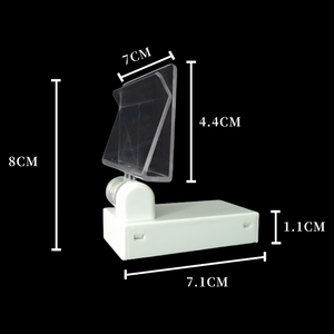 Xlw cửa hàng bán lẻ hiển thị khung móc áo Kệ <span class=keywords><strong>talker</strong></span> thẻ từ chủ dấu hiệu cho kệ kim loại - Product Image 2