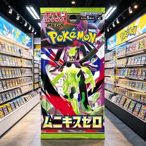 Cartes Pokémon Originales Japonaises M3 Munekisu Zero - Boîte de Boosters Scellée d'Usine - 5 Paquets de Cartes avec Zygarde pour Collectionneurs - Product Image 3