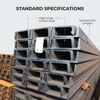 Perfil en C Galvanizado en Caliente 41x21 41x41mm G90 Z275, Riel de Acero Unistrut, Viga en U de Acero al Carbono S335JR para Estructuras de Construcción