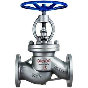 GB t/12235 tiêu chuẩn j41h/W mô hình đúc van cơ thể bánh xe xử lý PN16 DN100 wcb thép carbon toàn cầu van - Product Image 2