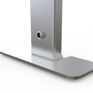 Lampe à ongles UV LED à séchage rapide avec écran LCD, en alliage d'aluminium argenté, <span class=keywords><strong>table</strong></span> rectangulaire doublement pliable pour le durcissement du vernis gel - Product Image 6