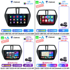 LEHX <span class=keywords><strong>Android</strong></span> 12 2 Din Radio Carplay Car Stereo Player pour <span class=keywords><strong>Suzuki</strong></span> SX4 2 <span class=keywords><strong>S</strong></span>-<span class=keywords><strong>Cross</strong></span> 2012 - 2016 Gps WIFI 5G Autoradio Car DVD Player - Product Image 4