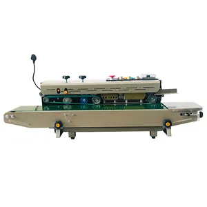 ink roll plastic bag continuous band sealer with number counting