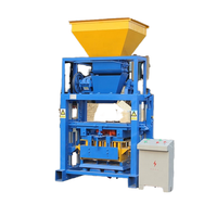 Machine à fabriquer des blocs de béton hydraulique 4-26, équipement automatique de formage de briques pour petite briqueterie