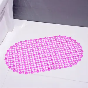 Anti-slip Bath Mat Rectangle plastic PVC Anti-skid Bathroom Mats,Shower Bath Mat,Foot Floor Mats