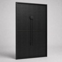 Modules photovoltaïques monocristallins MULOYAL M-465W-ABC-M-2S 465W de type N, efficacité 23,3 %, tout noir, 182 mm x 182 mm, 3,2 mm, boîtier de jonction IP68, PID