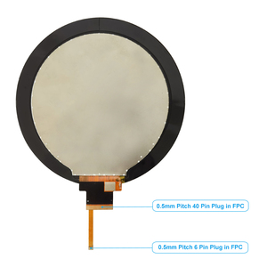 4 inch 720*720 SPI + RGB mipi Vòng TFT LCD cảm ứng hiển thị cảm ứng điện dung bảng điều chỉnh gt911 40pin thông tư 4 inch LCD mô-đun màn hình - Product Image 5