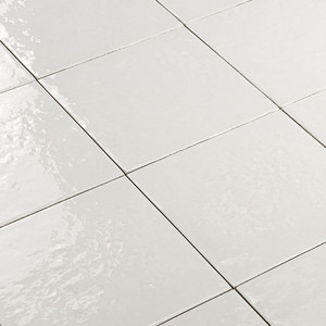 Azulejo Blanco Fiji de 15 x 15 cm, 8.5 mm de Grosor, Acabado Brillante, Bordes Irregulares - Product Image 6