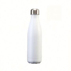 Gobelet isotherme en acier inoxydable 304 en forme de bouteille de cola avec logo personnalisé, bouteille d'eau sport à double paroi, mug réutilisable, cadeau - Product Image 4