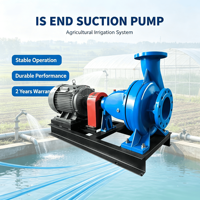 Pompe à eau électrique centrifuge à aspiration axiale à haut débit et haute pression pour l'irrigation agricole