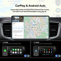 Lecteur DVD vidéo radio pour voiture Android 13 T100 1+32 Go 2+32 Go pour écran de voiture universel 9 pouces 10 pouces avec navigation GPS Carplay