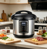 Cuisinière à riz électrique grande capacité avec maintien au chaud automatique pour approvisionnement en gros PC22 5L(900W)/6L(1000W)