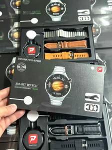 D25 Đồng Hồ 4 Pro Thông Minh Đồng Hồ Người Đàn Ông Tập Thể Dục Thể Thao Không Dây Sạc Đồng Hồ Đa Dây Đeo Màn Hình Tròn Smartwatch Cảm Biến Ngón Tay - Product Image 6