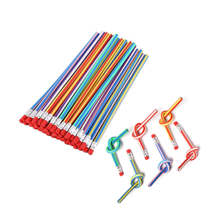 Lápiz Flexible con Borrador para Niños, Plegable, Suave, Nuevo, Material Escolar Flexible para Niños, Mágico - Product Image 1