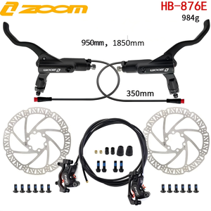 Vélo électrique ZOOM Xinlong en alliage d'aluminium avec freins à disque hydrauliques à quatre pistons et fonction d'arrêt automatique - Product Image 2