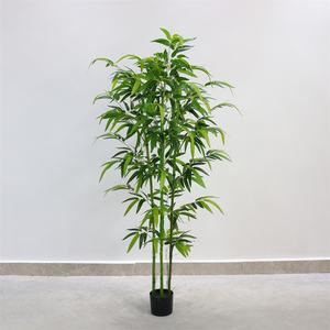 Palmier artificiel en pot, Bananier du voyageur, Décoration, Feuilles artificielles d'intérieur, Plante verte, Plantes artificielles, Bananier - Product Image 5