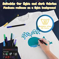Marqueurs permanents pour tissu, vente chaude, marqueur de peinture pour tissu de haute qualité, stylo marqueur pour tissu non toxique