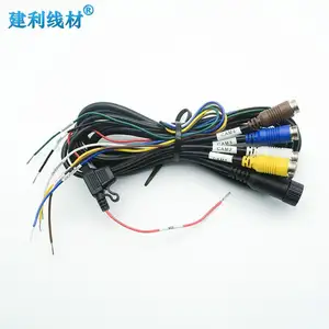 "27Pin 4-Channel Vehicle Camera Signal Cable - Noise-Free Connectivity And Multi-Channel Transmission For Seamless Surveillance