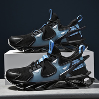 Chaussures de sport décontractées confortables pour hommes, respirantes, à lacets, avec empeigne en maille, de haute qualité, pour la vente en gros, fabricant OEM, rehaussantes