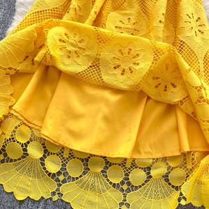 <span class=keywords><strong>Abito</strong></span> <span class=keywords><strong>estivo</strong></span> Casual <span class=keywords><strong>Midi</strong></span> da <span class=keywords><strong>donna</strong></span> traforato - Product Image 6