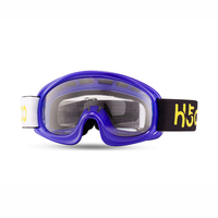 Lunettes de moto tout-terrain personnalisées avec logo UV400, lunettes de moto, masque, taille junior, lunettes de motocross