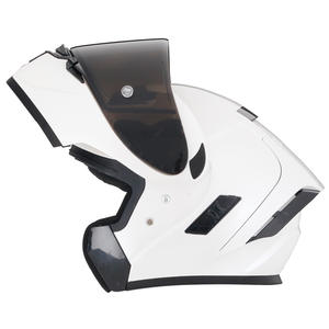 DOT Approved Flip-Up Modular Helmet for Motorcycles ABS Dual Visor Unisex and for All Seasons New Condition - Product Image 3