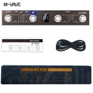 Беспроводной MIDI-контроллер-педаль <span class=keywords><strong>M</strong></span>-VAVE Chocolate Plus |   Двухрежимный Bluetooth/USB |   Управление темпом/выразительностью |   Совместимость с DAW - Product Image 1
