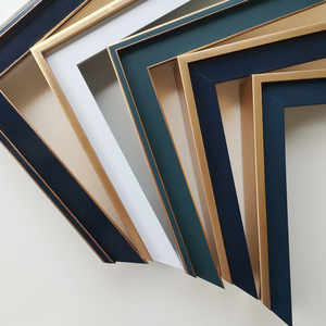 3061 Series <b>Plastic</b> Picture <b>Frame</b> Strip Gold Rectangle Modern Minimalist Chinese Style <b>Frame</b> Line for Wall Art Decor - Product Image 2
