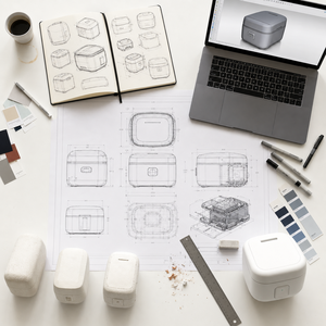 บริการออกแบบแบบ CAD ภาพวาดวิศวกรรม 3 มิติ บริการออกแบบอุตสาหกรรม บริการออกแบบและพัฒนาผลิตภัณฑ์อิเล็กทรอนิกส์ - Product Image 1