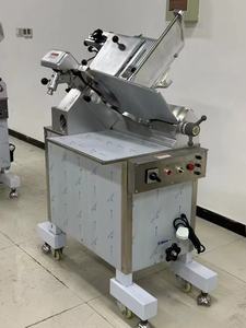 Trancheuse à viande électrique robuste pour restaurant commercial, <span class=keywords><strong>boucherie</strong></span>, jambon, fromage, bacon, épaisseur réglable, trancheuse à viande congelée - Product Image 3