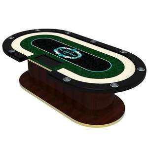 Gqyh — Tables de distribution, <span class=keywords><strong>meilleur</strong></span> produit Texas, Texas, avec plateau à puce en plastique, pour 8 joueurs - Product Image 4