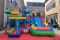 Château Gonflable, Château de Rebond, Maison Gonflable, Combo Toboggan et Structure de Rebond Gonflable pour Enfants