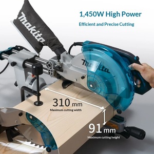Scie à onglet coulissante composite LS1110F de 10 pouces avec tige de liaison pour le travail du bois, 220V, Chine - Vente en gros - Product Image 2