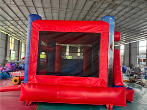 Château gonflable commercial <span class=keywords><strong>Spiderman</strong></span>, trampoline <span class=keywords><strong>Spiderman</strong></span>, maison de rebond, combo de trampoline avec toboggan pour fête d'enfants - Product Image 4